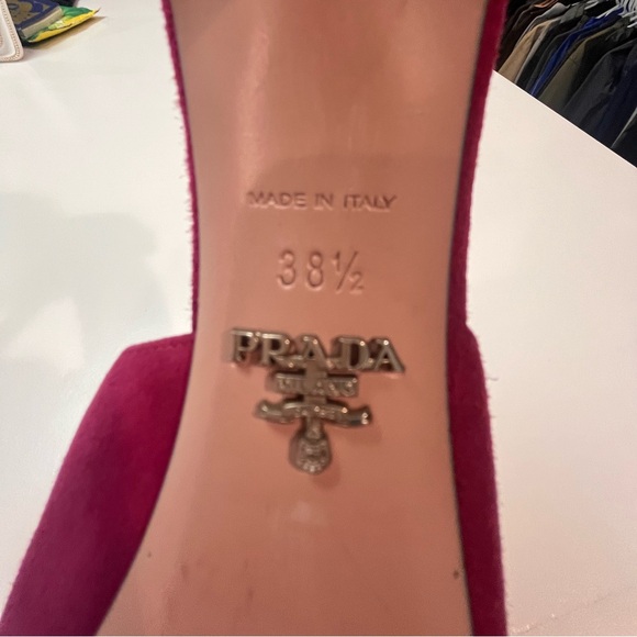 Prada Suede Heels - Picture 2 of 7